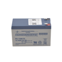 Batería 12V, 9AH, Para Respaldo, Tecnologías AGM/VRLA, 5 Años Vida Útil, Terminales F2, Reconocida UL 