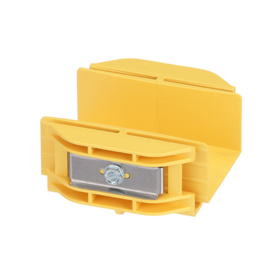 [FBC2X2LYL] Union Recta "Cople", Para Canaleta FiberRunner™ 2X2, Color Amarillo