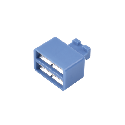 [SMBC-2-6] Clip de Puente, Para Uso con Regletas S66 de Siemon, de 1 par, Color Azul