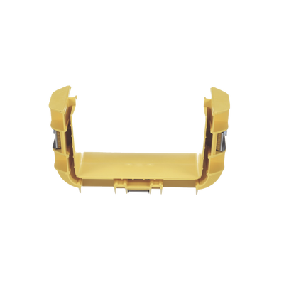 [FRBC6X4LYL] Union Recta "Cople", Para Canaleta FiberRunner™ 6X4, Color Amarillo