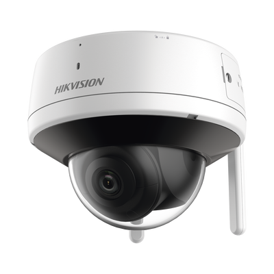 [DS-2CV2121G2-IDW(E)] Domo IP 2 Megapixel / Lente 2.8 mm / 30 mts IR / Exterior IP66 / Wi-Fi / WDR 120 dB / H.265+ / Micrófono y Bocina Interconstruido / MicroSD
