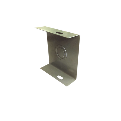 Placa cierre 65 x 65 mm, fabricado en lámina de acero al carbón 