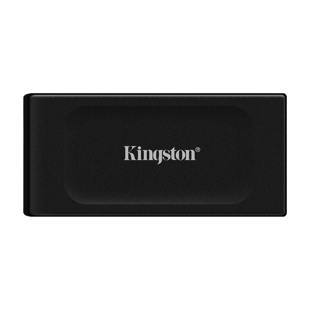 UNIDAD DE ESTADO SOLIDO EXTERNO KINGSTON XS1000 2TB USB-C 3.2 GEN 2 R.1050MB/S W.1000MB/S NEGRO -