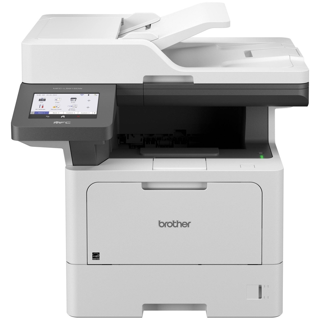 Multifuncional Láser Monocromático Brother Valor MFCL5915DW - 52 ppm, Full Dúplex, Gigabit Ethernet, Wifi, Cama Plana Oficio, Tóner de hasta 18, 000 págs