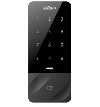 DAHUA ASI1201E-D - Control de Acceso Independiente con Teclado Touch y Tarjetas ID/ 30 - 000 Usuarios, 60, 000 Registros/ TCP/IP/