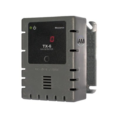 [TX-6-AM] Detector, Controlador y Transductor de Amoníaco (NH3) para Panel de Detección de Incendio