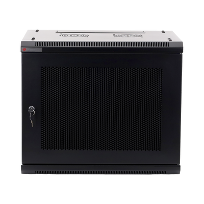 [PSTC-09-645BDP] Gabinete PRECISION, Con Puerta Perforada, de 19in, 9UR, 450mm de Profundidad, Color Negro