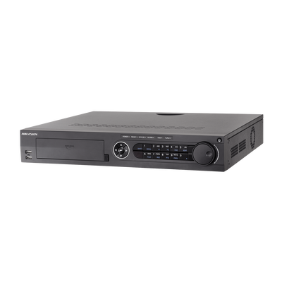 [IDS-7316HUHI-M4/S(S)] DVR 4K/8MP 16 Canales TurboHD  + 18 Canales IP / 4 Bahías de Disco Duro / Audio por Coaxitron / AcuSense / 16 Entradas de Alarma / 2 Salida de Video Independiente