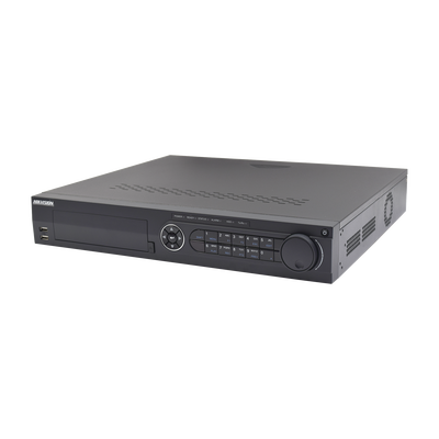 [IDS-7316HQHI-M4/S(S)] DVR 16 Canales TurboHD + 8 Canales IP / 3K/5MP / Audio por Coaxitron / Acusense / 4 Bahías de Disco Duro / Videoanalisis / 16 Entradas de Alarma