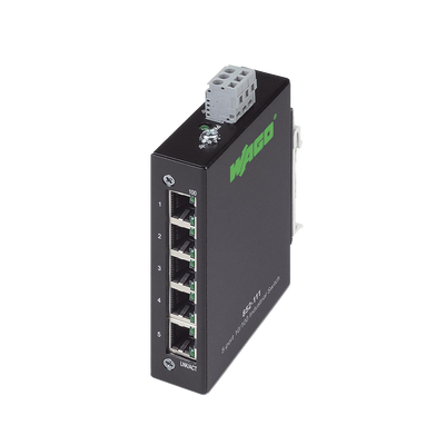Industrial ECO Switch 5 puertos 100 Base-T Negro