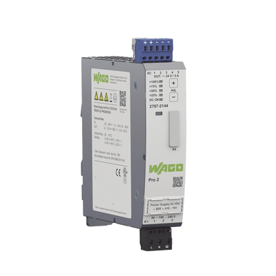 Fuente de alimentación; Pro 2; monofásico; Tensión de salida 24V DC; Corriente de salida 5A; TopBoost + PowerBoost; capacidad de comunicación