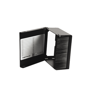 FIBER, ENCLOSURE, LIGHTVERSE, WALL MOUNT, FIXED ACCESS, 1 OPENING, BLACK