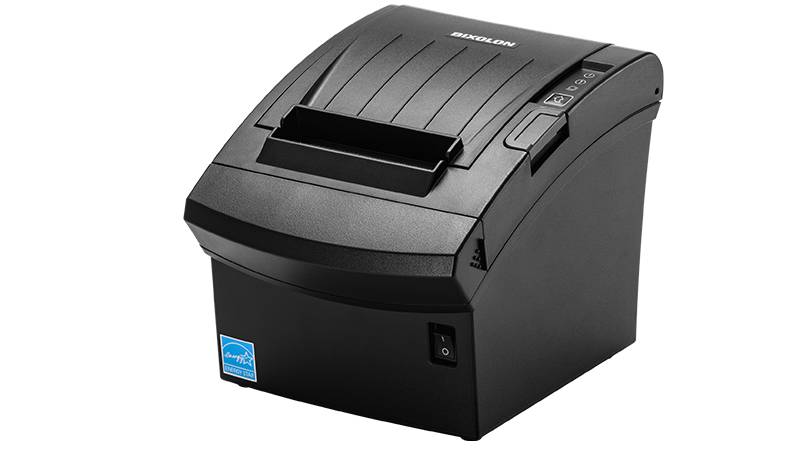 Impresora de tickets Bixolon - con puerto serial, USB y Ethernet, velocidad de impresión 400 mm/s