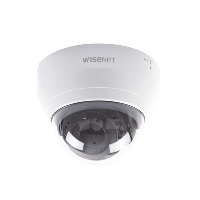 [QND-6082R] Cámara IP Tipo Domo Interior 2 Megapíxel / Lente Varifocal 3.2-10mm / IR 20M / WDR 120db / H.265 & WiseStream / Micrófono Interconstruido 