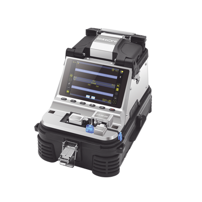 Fusionadora de Fibra Óptica MultiModo y MonoModo / 6 motores / Alineación por Núcleo / OPM + VFL / Cleaver Eléctrico de Gran Precisión