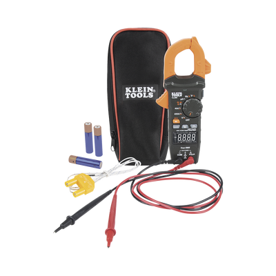 Amperímetro Digital de Gancho, Rango Automático de  400 A CA/CD. (MIDE CORRIENTE DIRECTA)