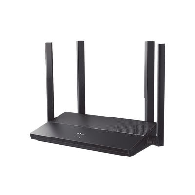 Router WiFi 6 AX 1500 Mbps / MU-MIMO 2X2 y OFDMA / 1 Puerto WAN 10/100/1000 Mbps / 3 Puertos LAN 10/100/1000 Mbps / 4 Antenas Beamforming / Seguridad WiFi WPA3
