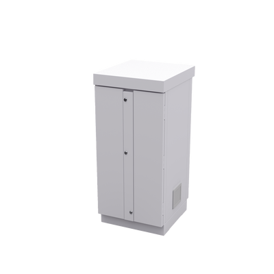[EFCB051106W] Gabinete de Seguridad de Lámina Galvanizada  para Almacenamiento de Baterías (Hasta 6 baterías PL110D12).