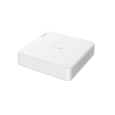 [DS-7104HGHI-M1(C)] DVR 4 Canales TurboHD + 1 Canal IP / 2 Megapixel (1080p) Lite / Acusense Lite (Busqueda Inteligente Personas Vehiculos) / Audio por Coaxitron / 1 Bahia de Disco Duro / H.265+ / Salida de Vídeo Full HD