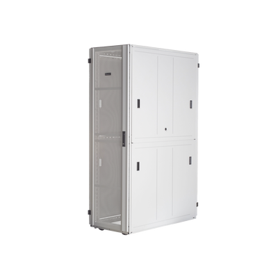 [XGL84212W] Gabinete FlexFusion™ XGL (Light) para Centros de Datos, 42 UR, 800 mm de Ancho, 1070 mm de Profundidad, Fabricado en Acero, Color Blanco