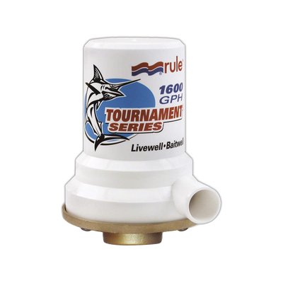 Bomba sumergible para vivero de 1600 galones por hora a 12 Volts de corriente directa.