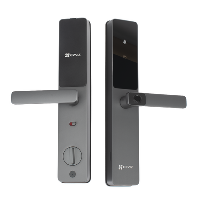 [CS-DL05-R200] Cerradura Inteligente / Wi-Fi / Bluetooth  / Códigos Temporales Para Visitantes / Lectura de Huella / Lectura de Tag / Contraseña /  Botón para Timbrar / Apertura Remota /  Alarma Anti-intrusión /  No Requiere HUB