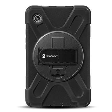 FUNDA PROTECTOR C/CORREA - USO RUDO, GIRO 360º, P/SAMSUNG GALAXY A9, 8.7 PULGADAS, C/MICA, X110/115/117, BROBOTIX 6006597