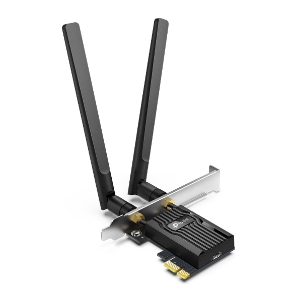 ADAPTADOR WIFI6 PCIE BLUETOOTH 5.2 ARCHER TX55E AX3000 CON TECNOLOGÍA 1024-QAM Y GRAN ALCANCE -