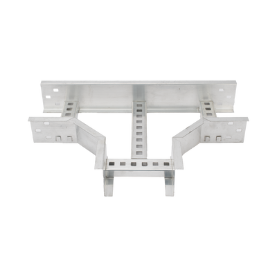 Derivación "T" Horizontal de Aluminio Perfil Z / Peralte 3 1/4" / Ancho 9"/ Radio 8" / Incluye Tornillería (CHTHEZ314R8X9AK)
