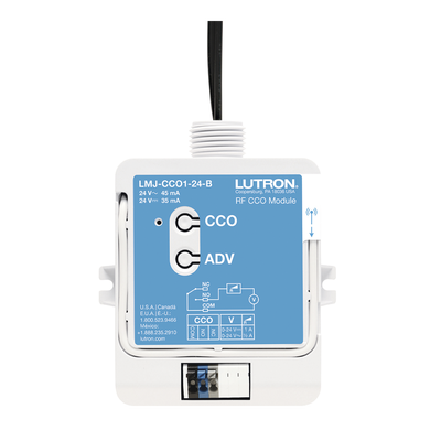 [LMJCCO124B] (RadioRA3) Modulo relevador de salida contacto seco NC, NO