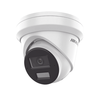 [DS-2CD2363G2-LI2U] [Dual Light + 2 Micrófonos Integrados] Turret IP 6 Megapixel / Lente 2.8 mm / 30 mts Luz Blanca + 30 mts IR / ACUSENSE / Exterior IP67 / WDR 120 dB / PoE / ONVIF / Micro SD / Metal / ACUSEARCH