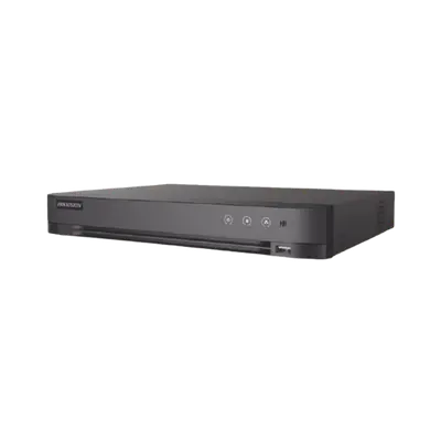 [IDS-7216HQHI-M1/XT] DVR 16 Canales TURBOHD + 8 Canales IP / 5 Megapixel Lite - 3K Lite / Audio de Dos Vías por Coaxitron / Reconocimiento Facial / ACUSENSE (Evita falsas alarmas) / 1 Bahía de Disco Duro / Salida de Video en Full HD