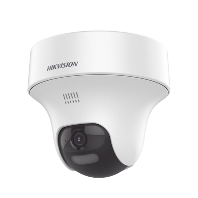 [DS-2CE70D0T-PTLTS] [Audio Bidireccional + Dual Light + ColorVu] PT TURBOHD 2 Megapixel (1080p) / Lente 3.6 mm / 25 mts IR EXIR + 20 mts Luz Blanca / Micrófono y Bocina Integrado / Interior / Plastico / dWDR