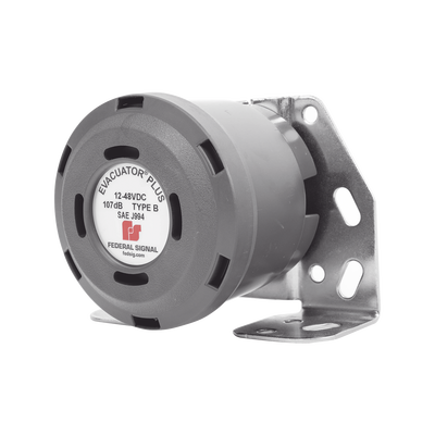 Alarma de Reversa Vehicular y Sirena de Evacuación, 12-48 Vcc, 107 dB 