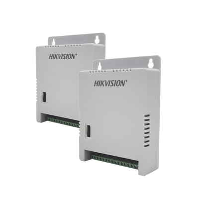[DS-2FA1205-C8/X2] 2 Fuentes de Poder Regulada (12 Vcc / 13.5 Vcc / 15 Vcc) para 16 Cámaras / 1 Amp por Salida / Voltaje de Entrada 185 - 240 VCA / Soporta 4K / Modo para Largas Distancias