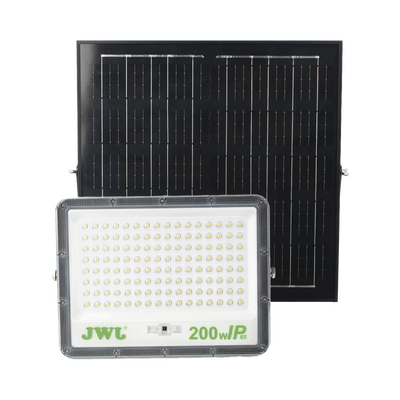 Reflector con Panel Solar 200 W /  Batería 3.2  V CD / T.C.C. 6 500 K / IP66.
