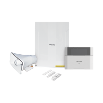 [AXHYBRIDPRO-KIT] KIT Panel de Alarma  AX HYBRID PRO / 1 Panel Híbrido / 1 Teclado LCD / 1 Contacto Magnético / 1 Sirena de 30 Watts
