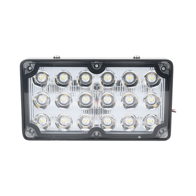 Luz de Escena de 6X3", Color Claro, Ideal para Ambulancias y Vehiculos de Trabajo