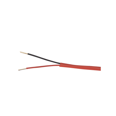 [LP216-FIRE] Alambre de Alarma contra Incendios - Bobina de 305 Metros: 2 x 16 AWG, Rojo, Tipo FPLR, (UL) FT4, Ideal para Sistemas de Detección y Evacuación de Incendios