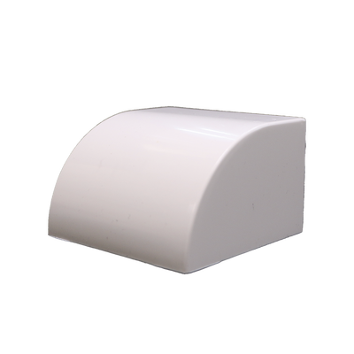 [TMK-4577-F] Tapa Final en Color Blanco de PVC Auto Extinguible, Para Canaleta TMK-4577 (5560-02001)