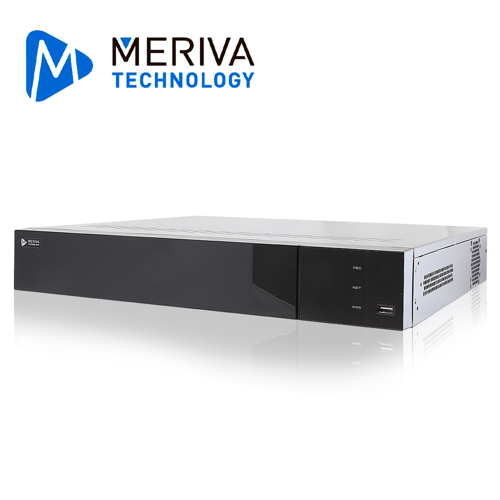 Nvr meriva technology 32ch meriva technology main-3216a reconocimiento facial / lpr / mia2.0 / conteo / intrusion / cruce de linea / h.265s / 16 poe / 4k / 4dd 10tb / hdmi 4k + vga / onvif p2p cloud n9000