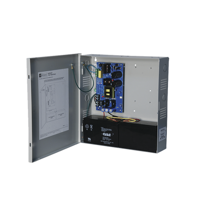 Fuente de Poder ALTRONIX de 24 Vcc @ 10 Amper / 1 salida / Ideal para aplicaciones de Control Acceso/Intrusión / CCTV / Con voltaje de entrada de 115 Vca / Con capacidad de baterías de respaldo / Requieren baterías 