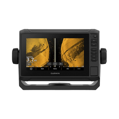 [10-02683-00] ECHOMAP UHD2 72sv con mapa base precargado, puerto de conexión NMEA 2000, sonda SIDEVÜ, CLEARVÜ Y CHIRP tradicional. no incluye transductor.