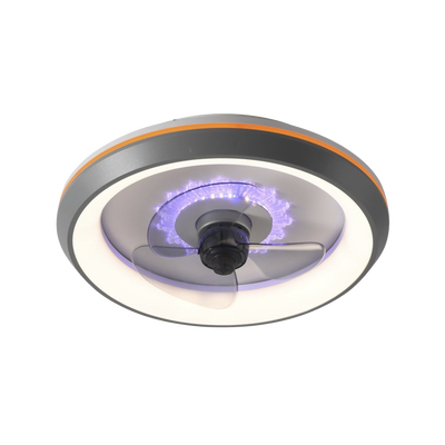 [JLV-012] Ventilador de Techo con Luminario LED de  110 V CA 50/60 Hz /  88 W /4500 Lm / 6500 - 4 000 - 2 700 K /6 Tonos de Luz / 500 mm / 6 Velocidades / Dimeable.