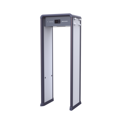 [ISD-SMG533L] Arco Detector de Metales de 33 Zonas con Pantalla LCD de 7" / Conteo de personas y Alarmas / Ajuste de Sensibilidad e Interferencias