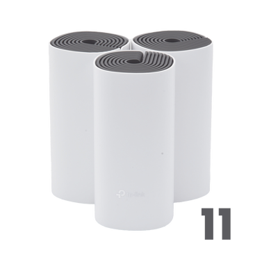 Kit para Hogar /  Paquete de 10 Routers Modelo DECOE4-3PACK + 1 DECOE4-3PACK de regalo