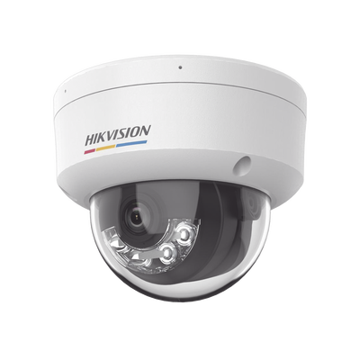 [DS-2CD1167G2H-LIUF] Domo IP 6 Megapíxel / ACUSENSE Lite (Detección de Movimiento en Humanos y Vehículos)  / Lente 2.8 mm / Luz Blanca 30 mts / Imagen a Color 24/7 / Exterior IP67 /  WDR 120 dB / PoE / ONVIF 