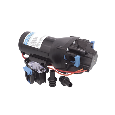 Bomba controlada por presión Par Max HD 4' a 12 Vca, alta presión 40 psi 15 lpm / 4 gpm