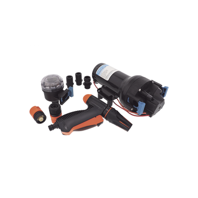 Bomba de diafragma controlada por presión para trabajos pesados â€‹â€‹HotShot Wash Down de 12 Vcd