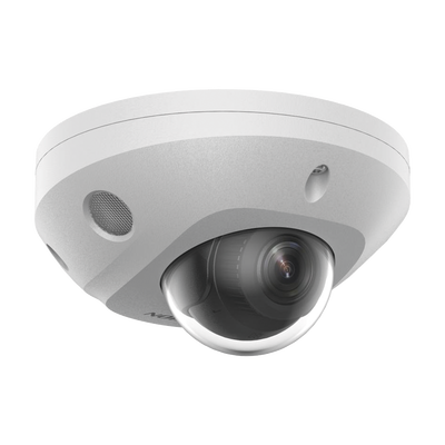 [DS-2CD2563G2-LIS2U] [Dual Light + 2 Micrófonos Integrados] Mini Domo IP 6 Megapixel / Lente 2.8 mm / 30 mts Luz Blanca + 30 mts IR / ACUSENSE / Exterior IP67 / IK8 /  WDR 120 dB / PoE / ONVIF / Micro SD / ACUSEARCH